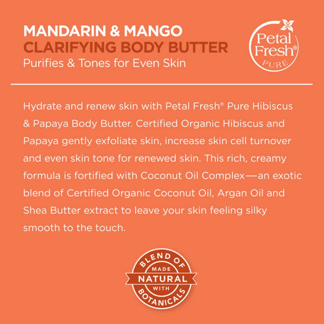 Petal Fresh Clarifying Mandarin & Mango Body Butter