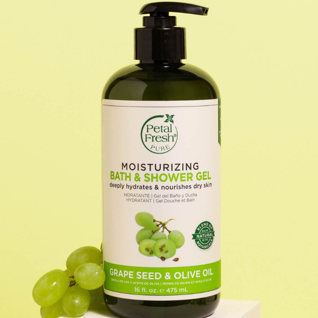 Petal Fresh Moisturizing Grapeseed & Olive Oil Bath & Shower Gel