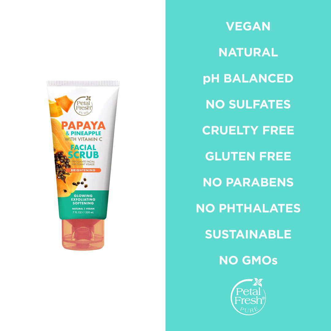 Vanity Wagon | Buy Petal Fresh Papaya & Pineapple Facial Scrub with Vitamin C