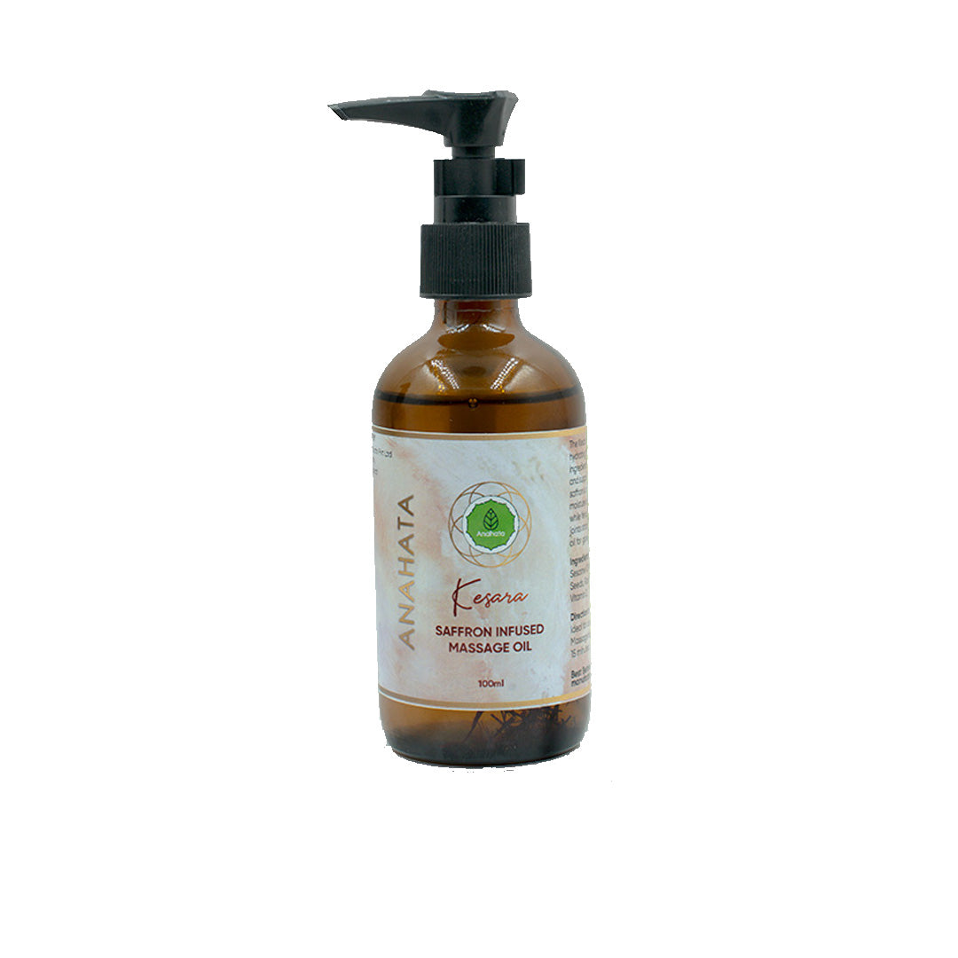 Anahata Organic Kesara Saffron Infused Massage Oil