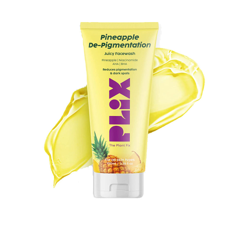 Buy Plix Pineapple De pigmentation Juicy Facewash for Skin