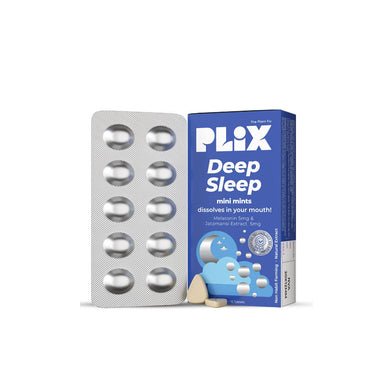 Vanity Wagon | Buy Plix Deep Sleep Melatonin Oral Dissolving Mini Mints To Get Sleep in 30 Minutes