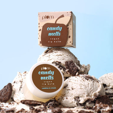 Vanity Wagon | Buy Plum Candy Melts Cookies & Cream Vegan Lip Balm 