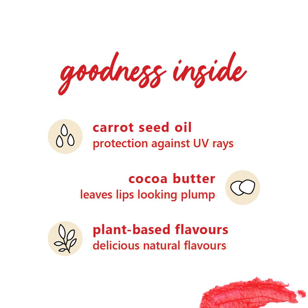 Vanity Wagon | Buy Plum Candy Melts Vegan Lip Balm, Red Velvet Love