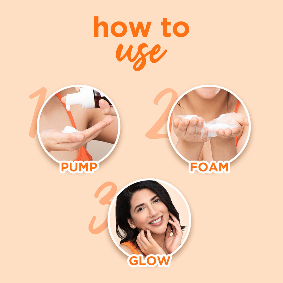 Vanity Wagon | Buy Plum Vitamin C Foaming Face Wash with Mandarin 
