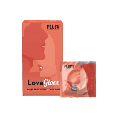 Vanity Wagon | Buy Plush LoveGlove 3 in 1 Multi Textured Condoms