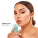 Vanity Wagon | Buy Plush Tiffany Tint Microfiber Beauty Blender with Case-Pear Shape Cut