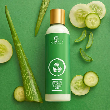 Vanity Wagon | Buy Prakriti Herbals Cleansing Milk with Cucumber & Aloe Vera