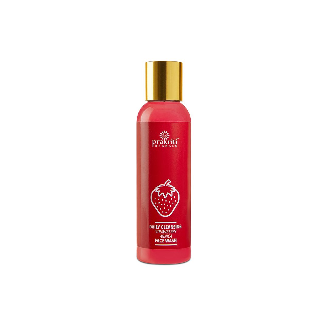 Vanity Wagon | Buy Prakriti Herbals Daily Cleansing Face Wash with Strawberry & Arnica