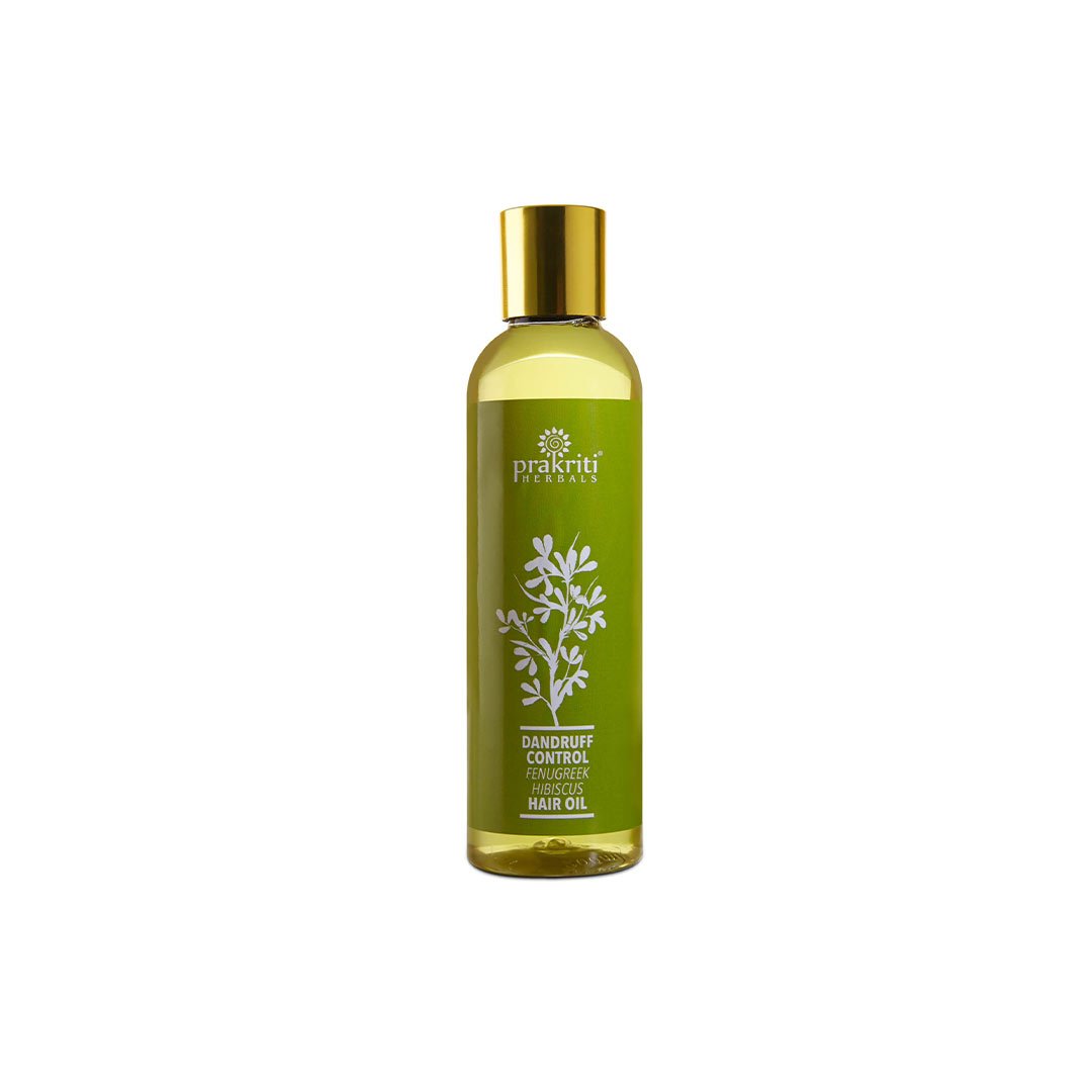 Vanity Wagon | Buy Prakriti Herbals Dandruff Control Hair Oil with Fenugreek & Hibiscus