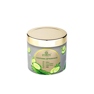 Vanity Wagon | Buy Prakriti Herbals Soothing Aftershave Gel with Mint, Cucumber & Aloe Vera