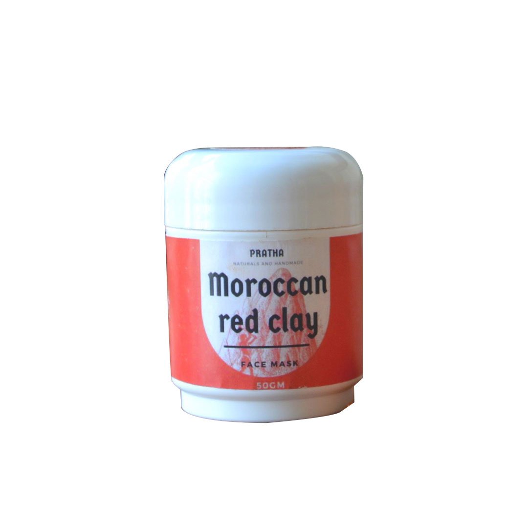 Vanity Wagon | Buy Pratha Moroccan Red Clay Face Mask