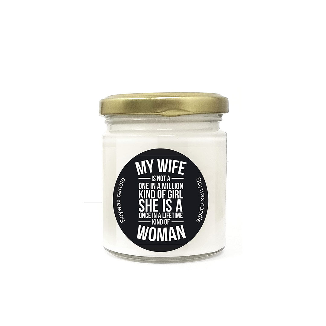 Vanity Wagon | Buy Pratha Naturals Scented Candle, To My Wife