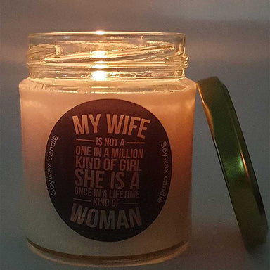 Vanity Wagon | Buy Pratha Naturals Scented Candle, To My Wife