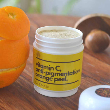 Vanity Wagon | Buy Pratha Vitamin C Orange Peel Face Mask for Anti Pigmentation