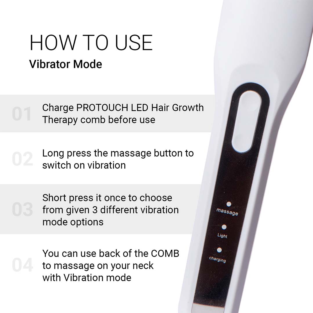 Vanity Wagon | Buy Protouch Hair Growth Therapy Comb & Oil