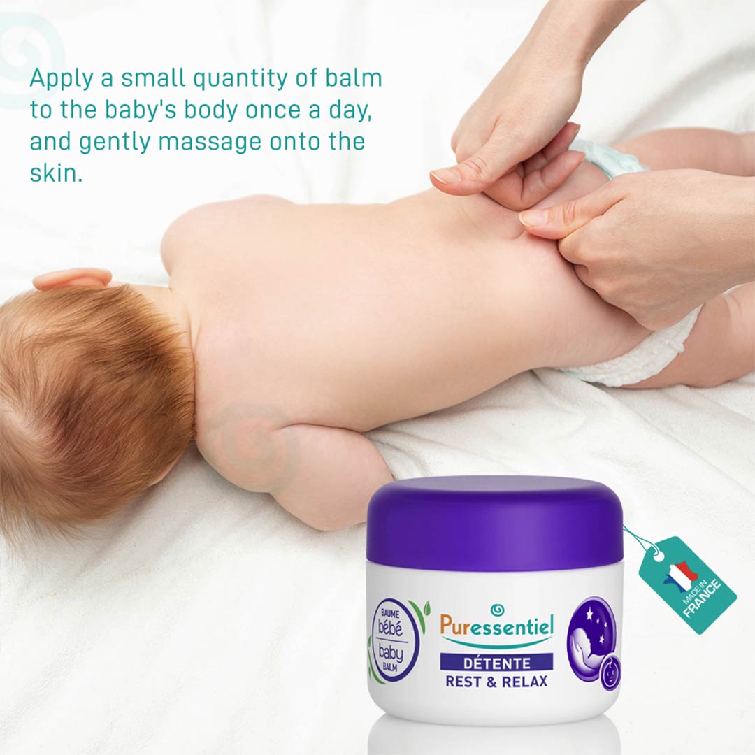 Vanity Wagon | Buy Puressentiel Baby Rest & Relax Soothing Massage Balm