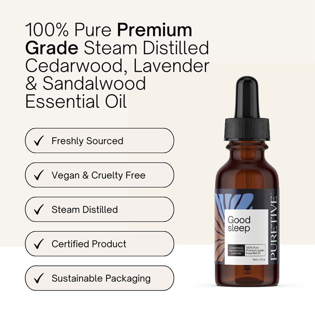 Vanity Wagon | Buy Puretive Good Sleep Essential Oil
