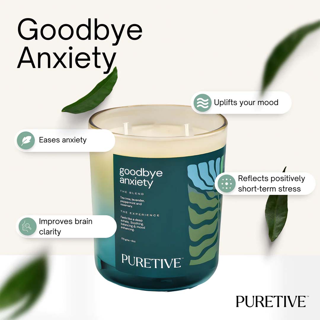 Vanity Wagon | Buy Puretive Goodbye Anxiety Luxury Candle