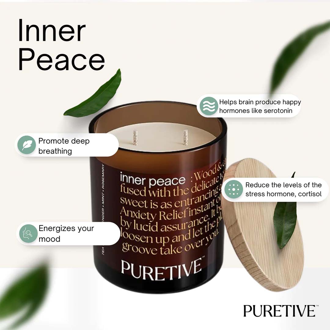 Vanity Wagon | Buy Puretive Inner Peace Luxury Candle