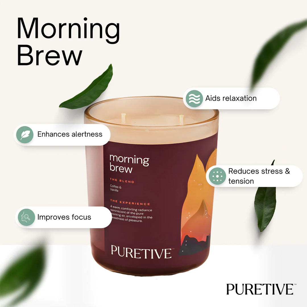 Vanity Wagon | Buy Puretive Morning Brew Luxury Candle