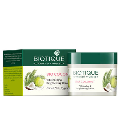 Vanity Wagon | Buy Biotique Bio Coconut Whitening and Brightening Cream