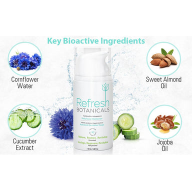 Vanity Wagon | Buy Refresh Botanicals Daily Facial Moisturizer with Cucumber Extract & Cornflower Water