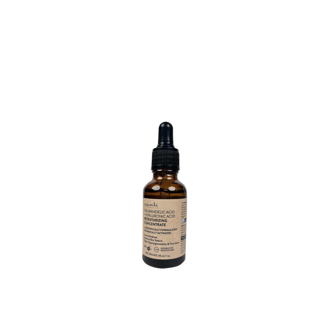 Neemli Naturals 10% Mandelic Acid + Hyaluronic Acid Retexturizing ( Inflammatory Acne) Concentrate