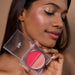 Vanity Wagon | Buy Ruby's Organics 2 in 1 Crème Highlighter and Blush Duo - Illuminate + Poppy Pink