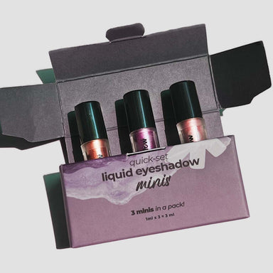 Vanity Wagon | Buy Ruby's Organics Quick Set Liquid Eyeshadow Earth Metal  Minis Set