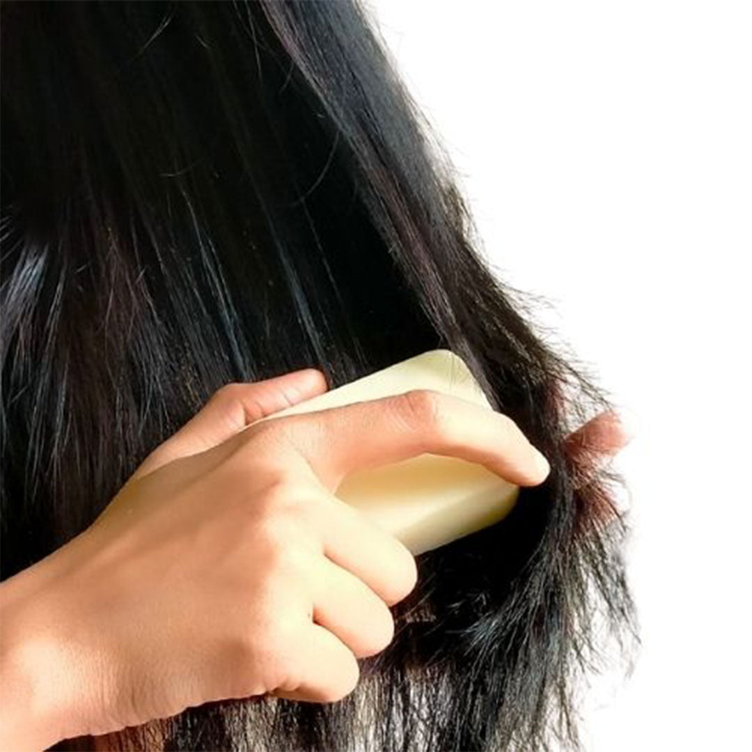 Vanity Wagon | Buy Rustic Art Organic Amla Methi Hair Conditioning Bar with Peppermint Oil