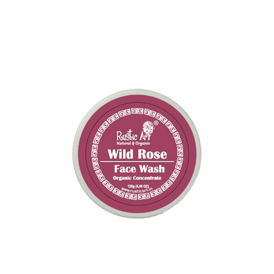 Vanity Wagon | Buy Rustic Art Organic Wild Rose Face Wash Concentrate