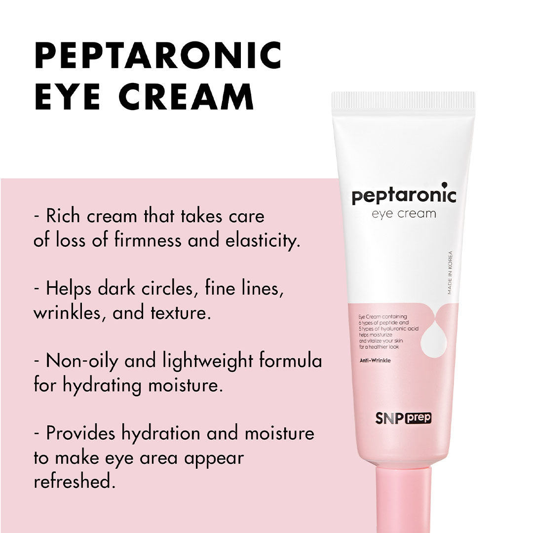 Vanity Wagon | Buy SNP prep Peptaronic Eye Cream with Peptides & Hyaluronic Acid