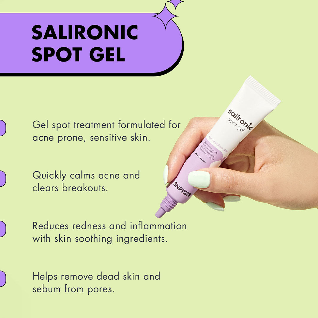 Vanity Wagon | Buy SNP prep Salironic Spot Gel for Sensitive Skin