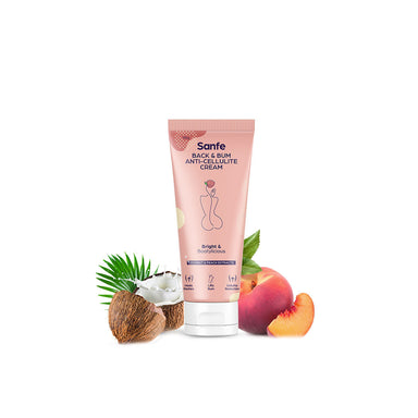 Vanity Wagon | Buy Sanfe Back & Bum Anti-Cellulite Cream with Coconut & Peach