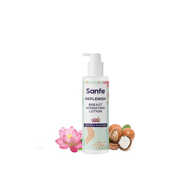 Vanity Wagon | Buy Sanfe Breast Hydrating Lotion with Lotus Milk & Shea Butter