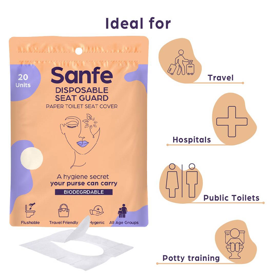 Vanity Wagon | Buy Sanfe Disposable Toilet Seat Guard