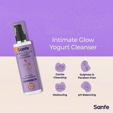Vanity Wagon | Buy Sanfe Intimate Glow Yoghurt Cleanser with Orange & Strawberry
