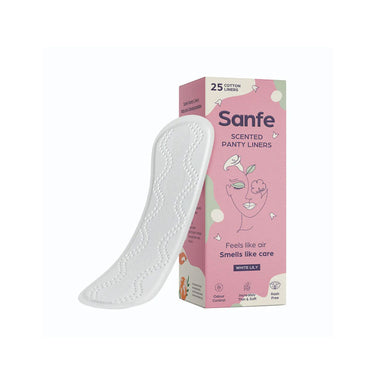 Vanity Wagon | Buy Sanfe Scented Panty Liners with White Lily