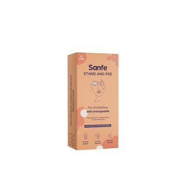 Vanity Wagon | Buy Sanfe Stand and Pee Biodegradble Urination Funnel for Women