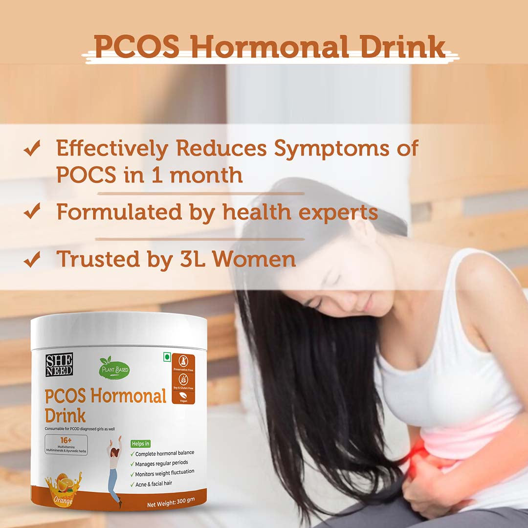 Vanity Wagon | Buy SheNeed Plant Based PCOS Hormonal Drink for Women