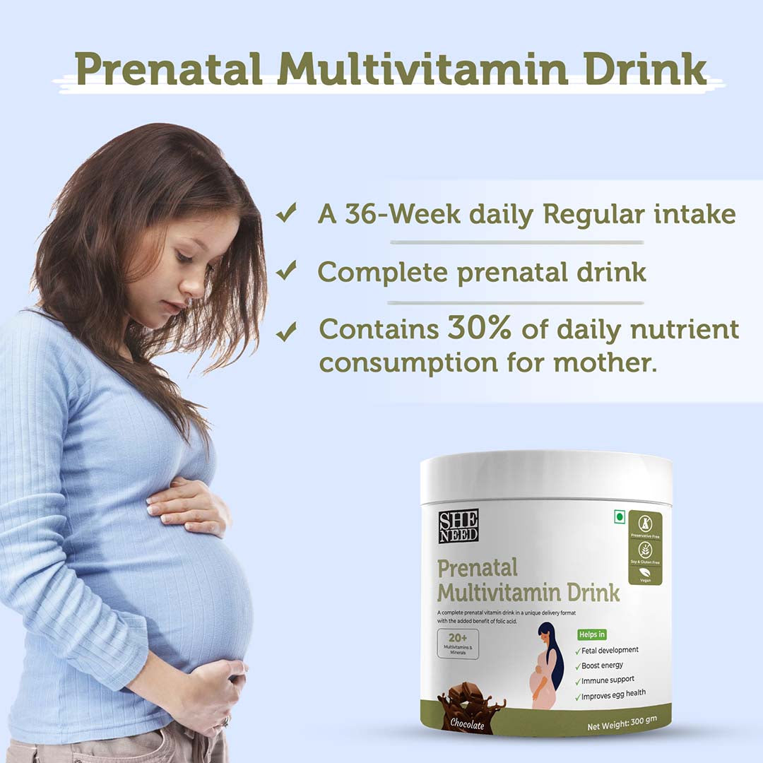 Vanity Wagon | Buy SheNeed Prenatal Multivitamin Drink For Women