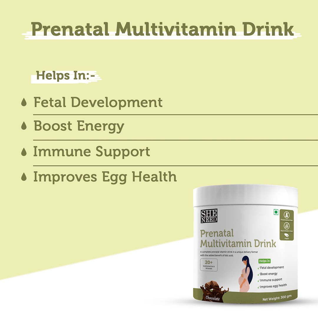 Vanity Wagon | Buy SheNeed Prenatal Multivitamin Drink For Women