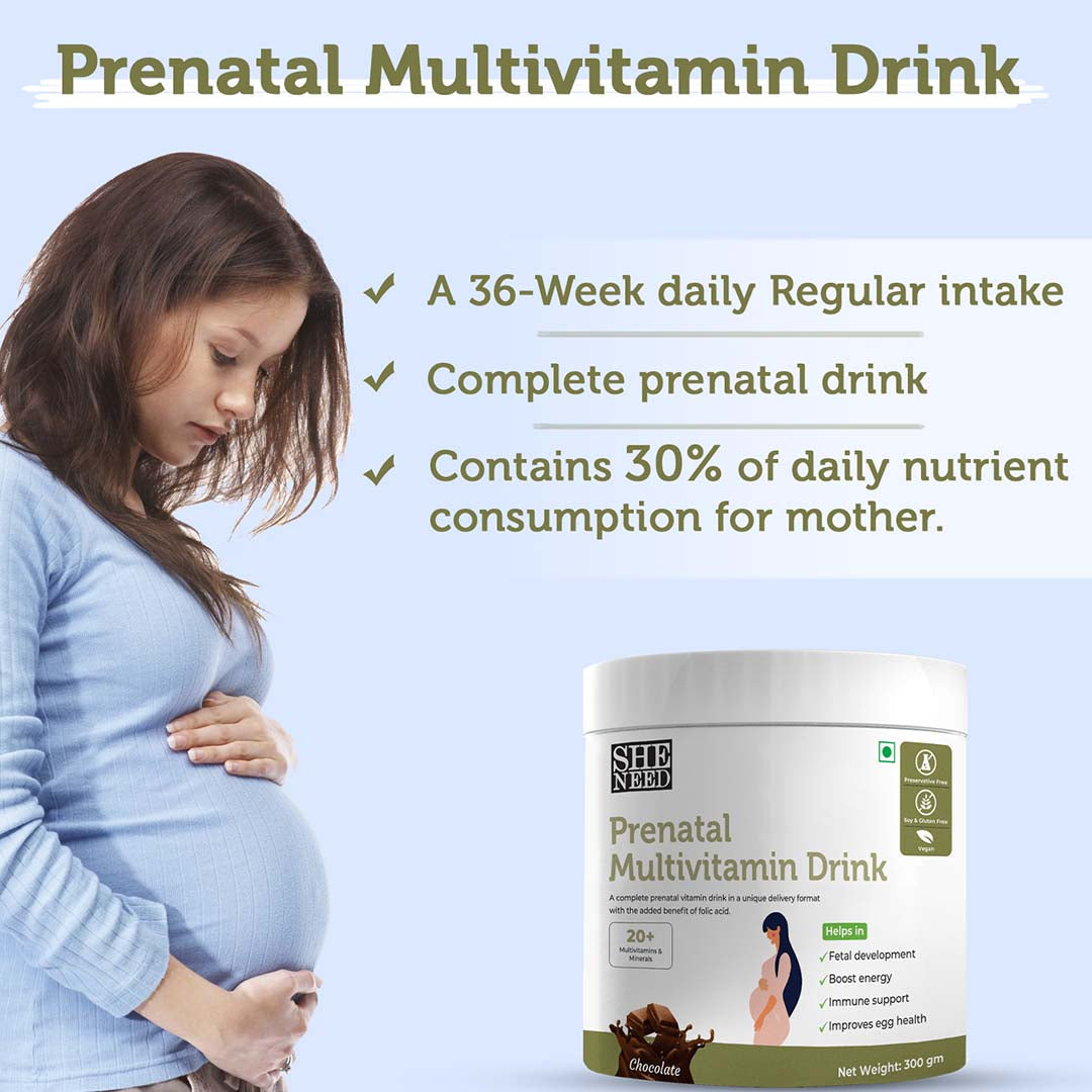 Vanity Wagon | Buy SheNeed Prenatal & Postnatal Multivitamin Drink Combo Pack