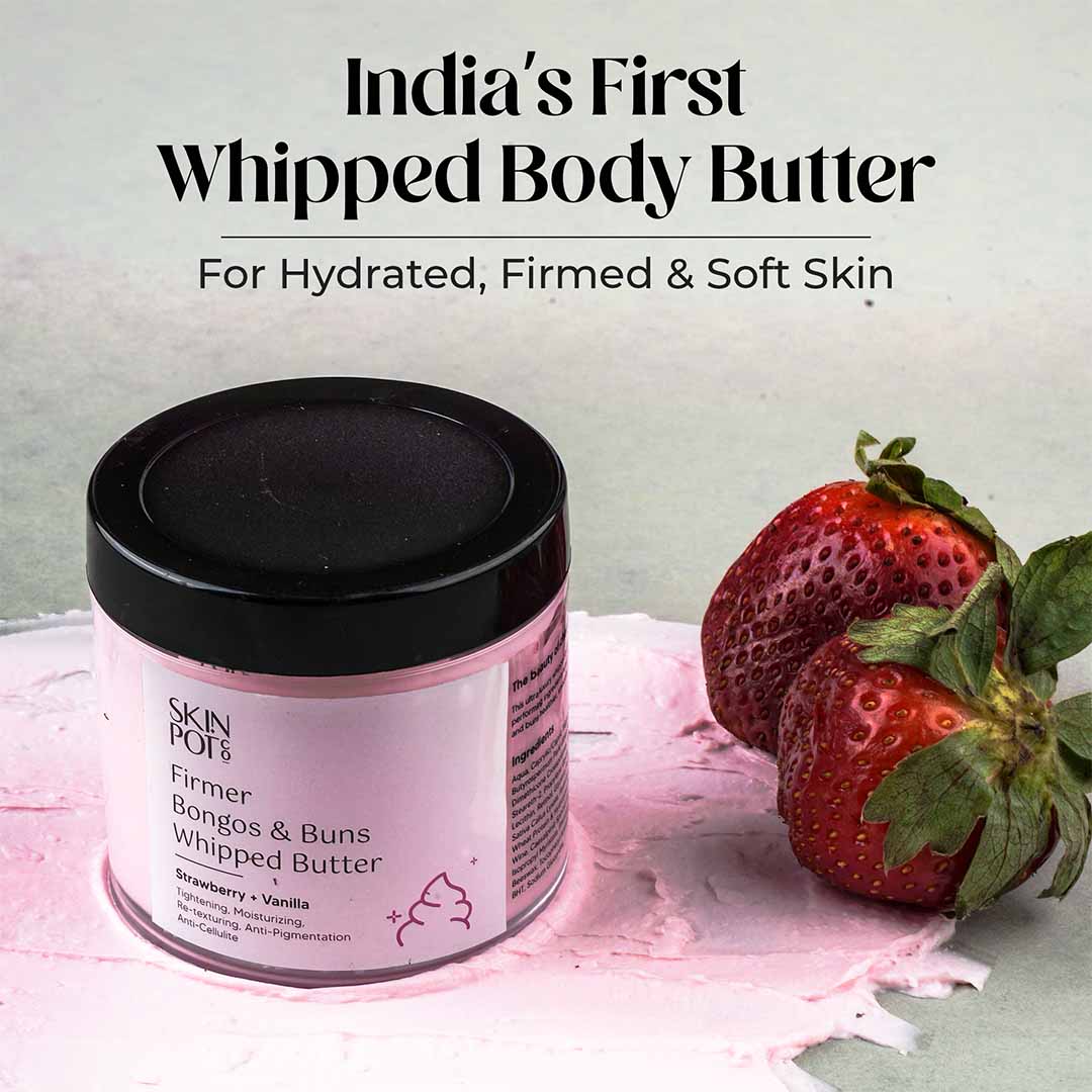 Vanity Wagon | Buy Skin Pot Co. Buns of Glory Whipped Body Polish & Strawberry Whipped Body Butter