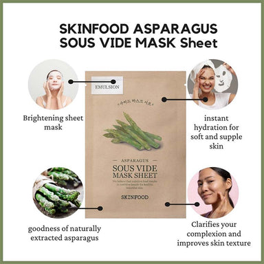 Vanity Wagon | Buy Skinfood Asparagus Sous Vide Mask Sheet