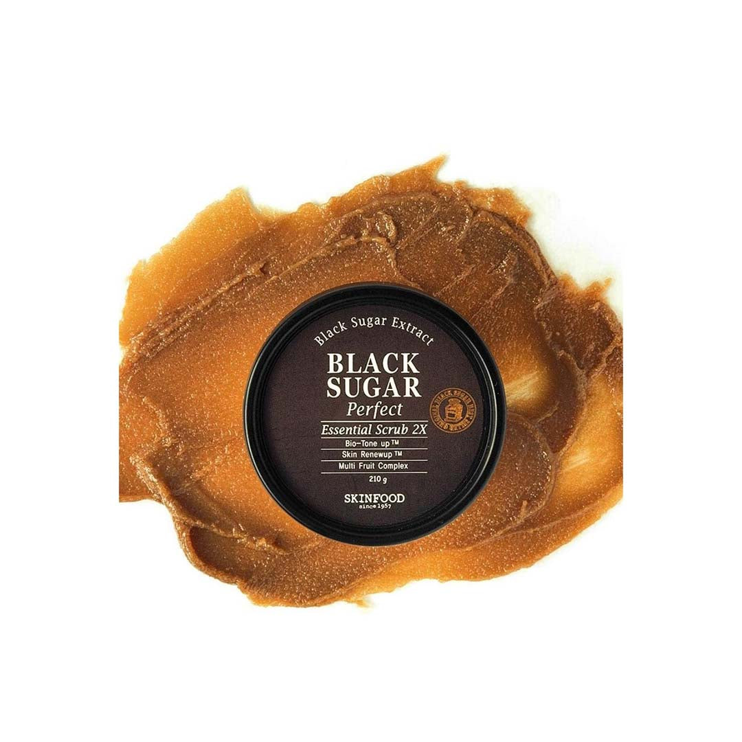 Vanity Wagon | Buy Skinfood Black Sugar Perfect Essential Scrub 2X