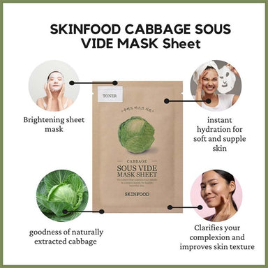 Vanity Wagon | Buy Skinfood Cabbage Sous Vide Mask Sheet
