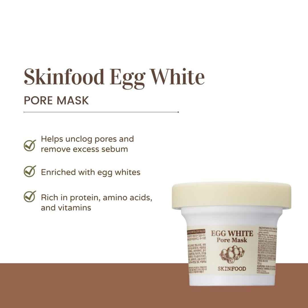 Vanity Wagon | Buy Skinfood Egg White Pore Mask