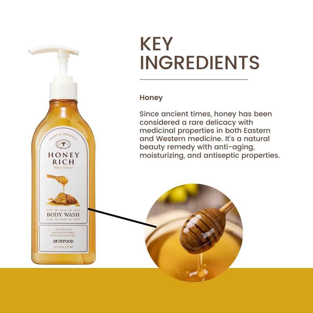 Vanity Wagon | Buy Skinfood Honey Rich Body Wash